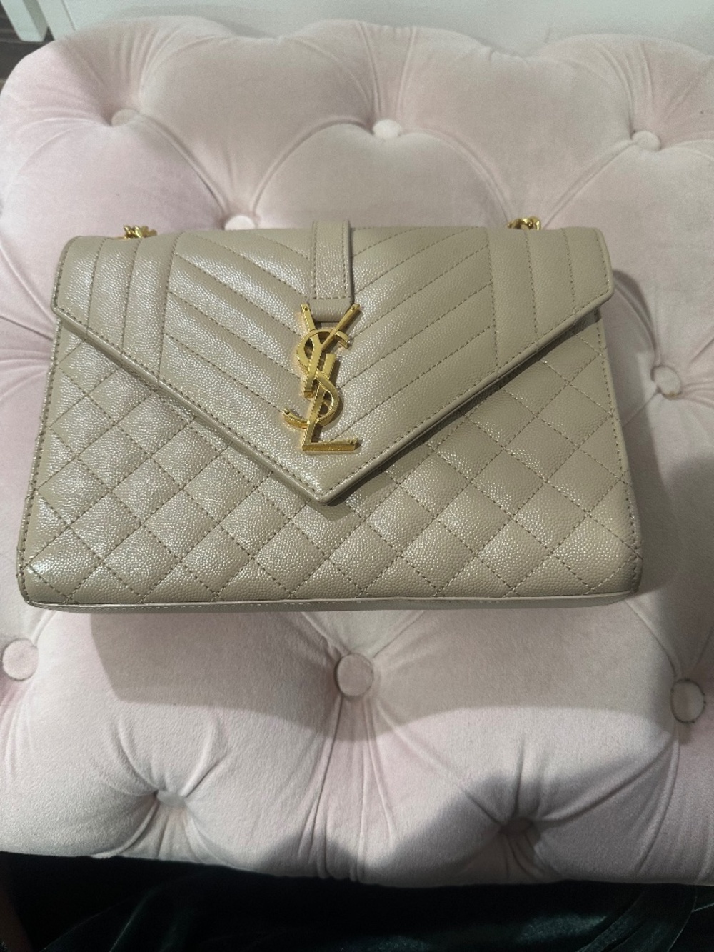YSL envelope bag